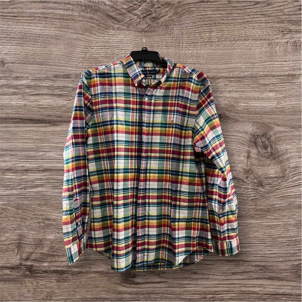 Ralph Lauren Men's Multicolor Plaid Shirt